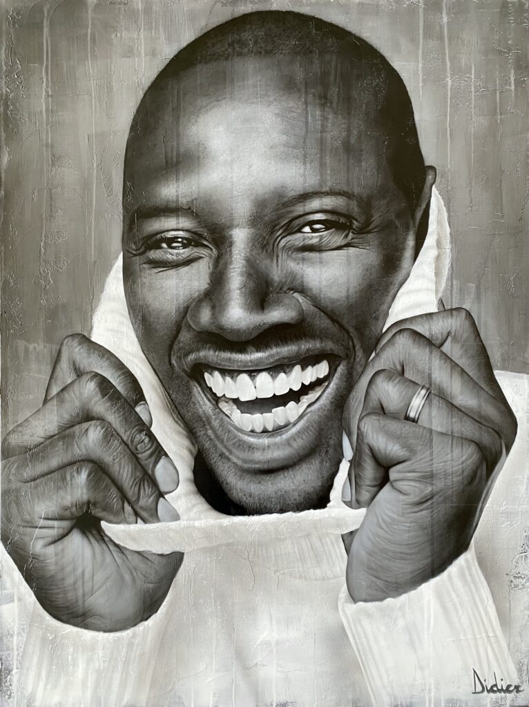 Artiste : Didier
Titre de l’œuvre : Omar Sy 